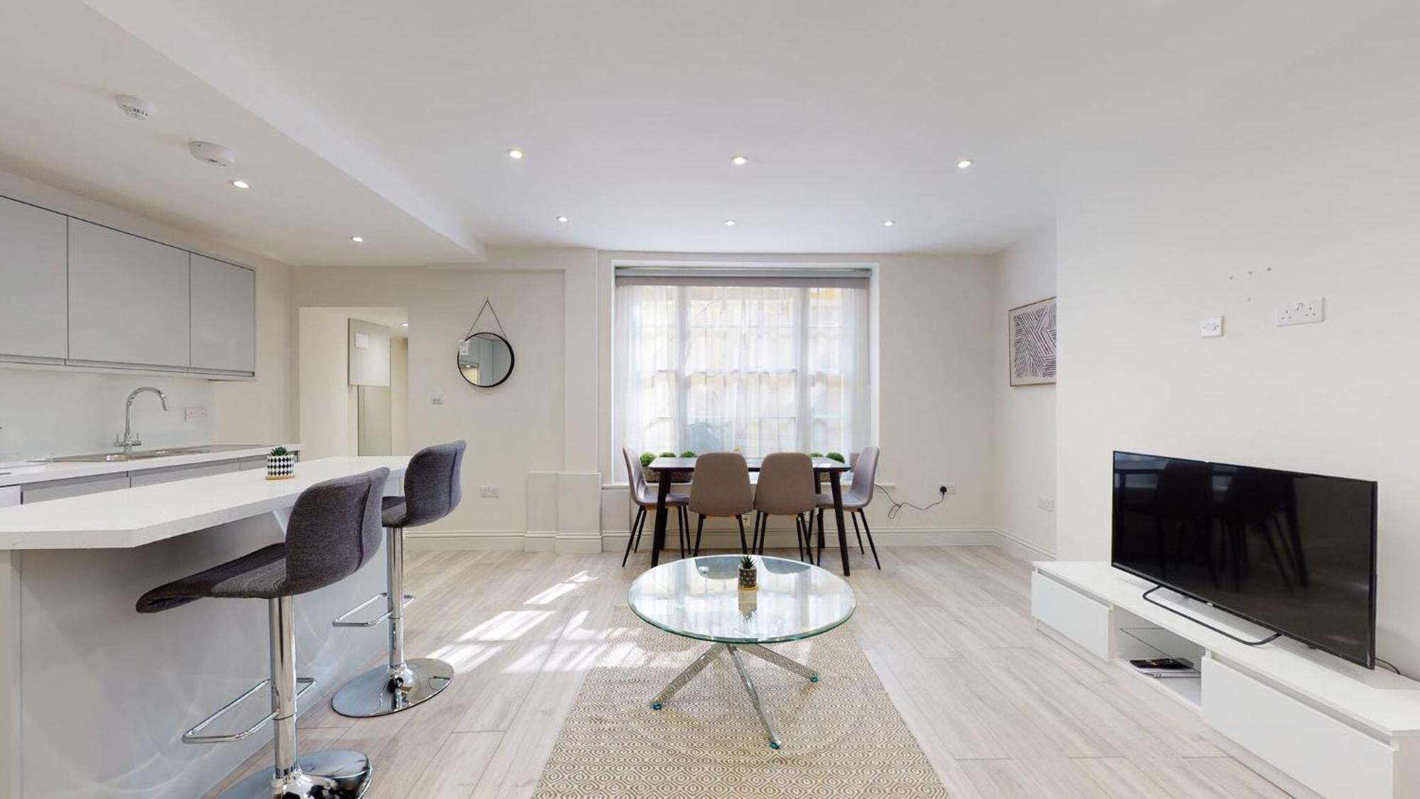 Chic Apartment By Hyde Park 런던 외부 사진
