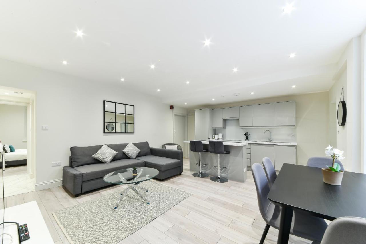 Chic Apartment By Hyde Park 런던 외부 사진