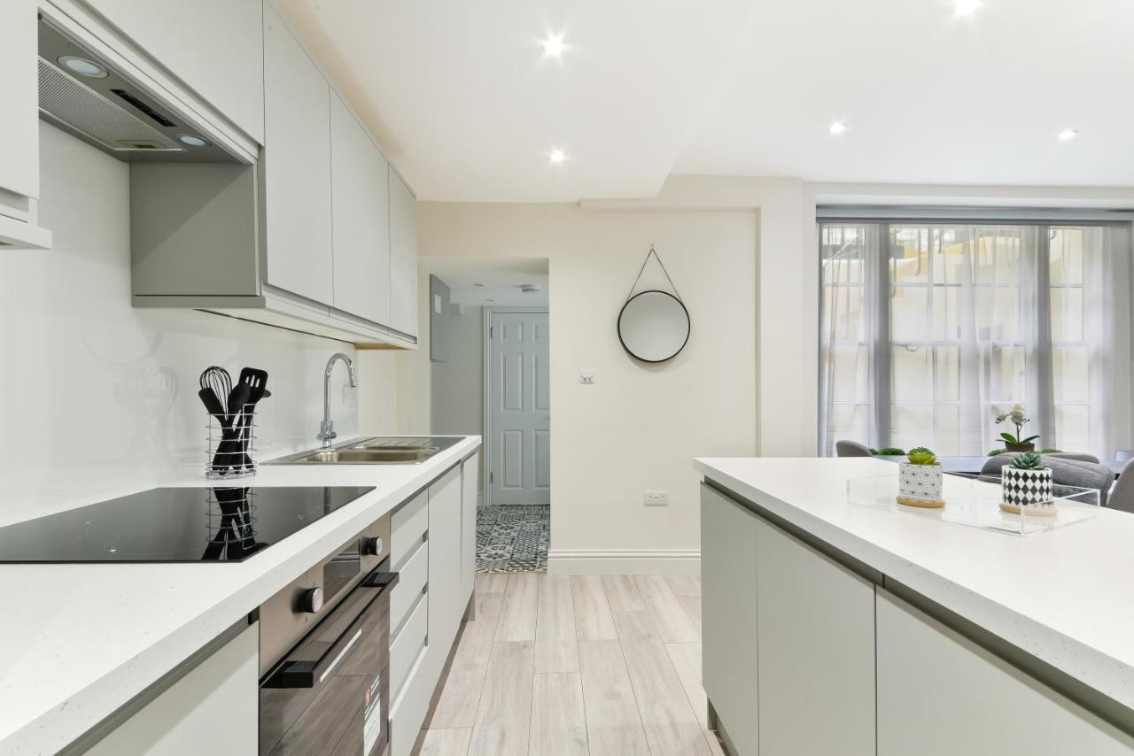 Chic Apartment By Hyde Park 런던 외부 사진